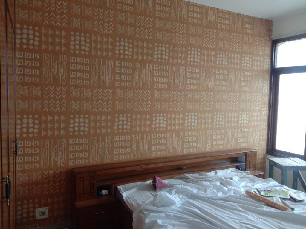 Feature Wallpaper — Bedroom Install, Kanpur