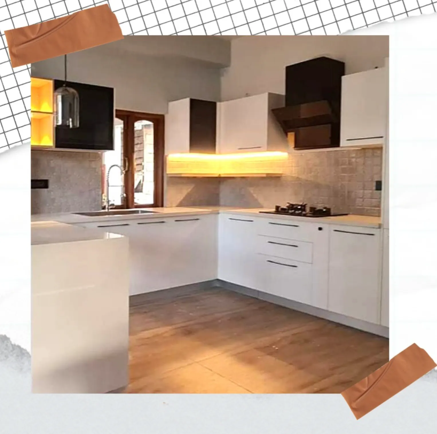 Handleless Modular Kitchen, Kanpur